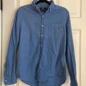 Mens vinyard vines slim fit tucker shirt